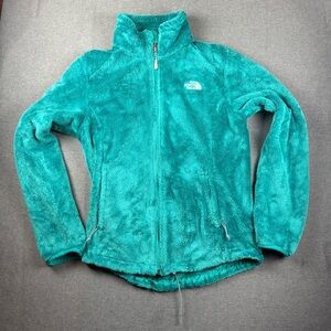 The North Face Women's Teal Osito Fleece Jacket‎ Small/ Petite